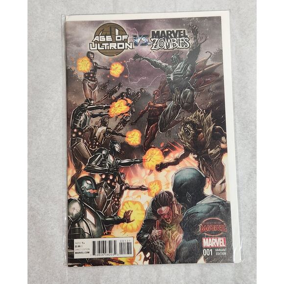 Secret Wars Age Of Ultron Vs. Marvel Zombies Marvel Variant Edition #1 2015 NM - Picture 2 of 8